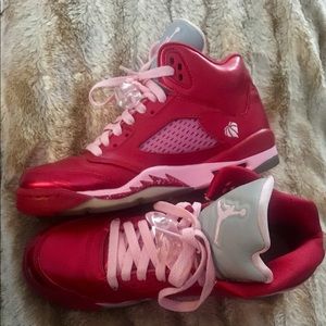 Valentine’s Jordan’s retro 5s
